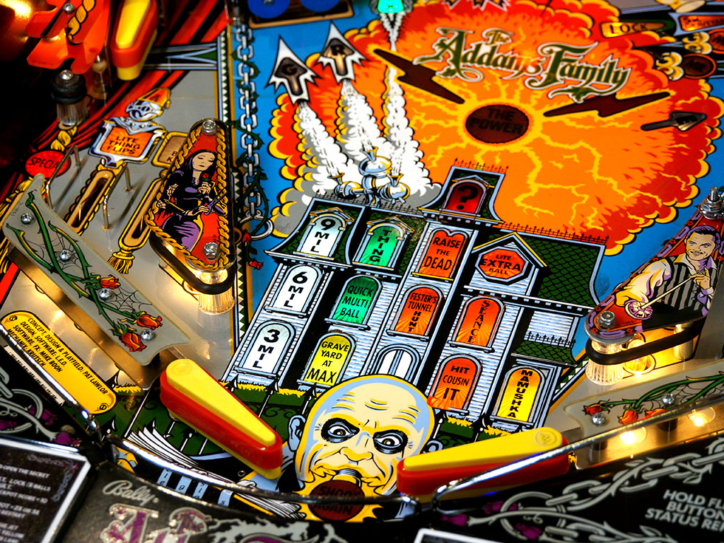 The Addams Family Pinball Machine For Sale UK